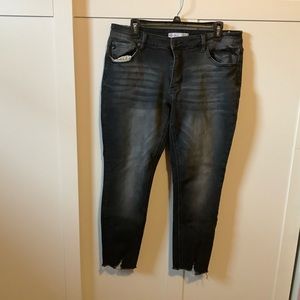 Kancan black denim pant size 32